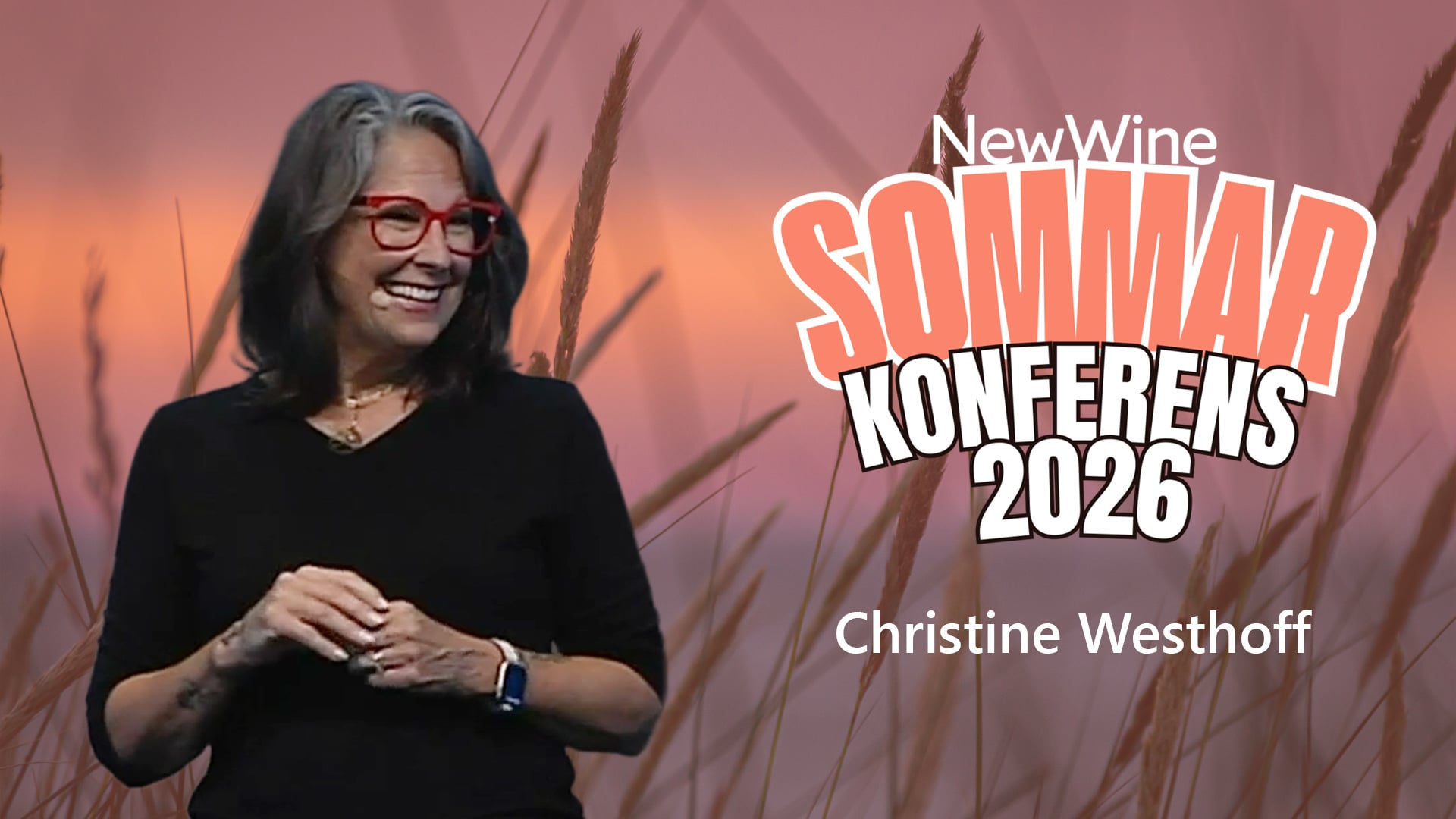 Bibelstudium med Christine Westhoff | Fredag 25 juni | New Wine sommarkonferens