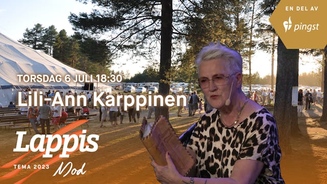 Kvällsmöte 6 juli | Lappis 2023