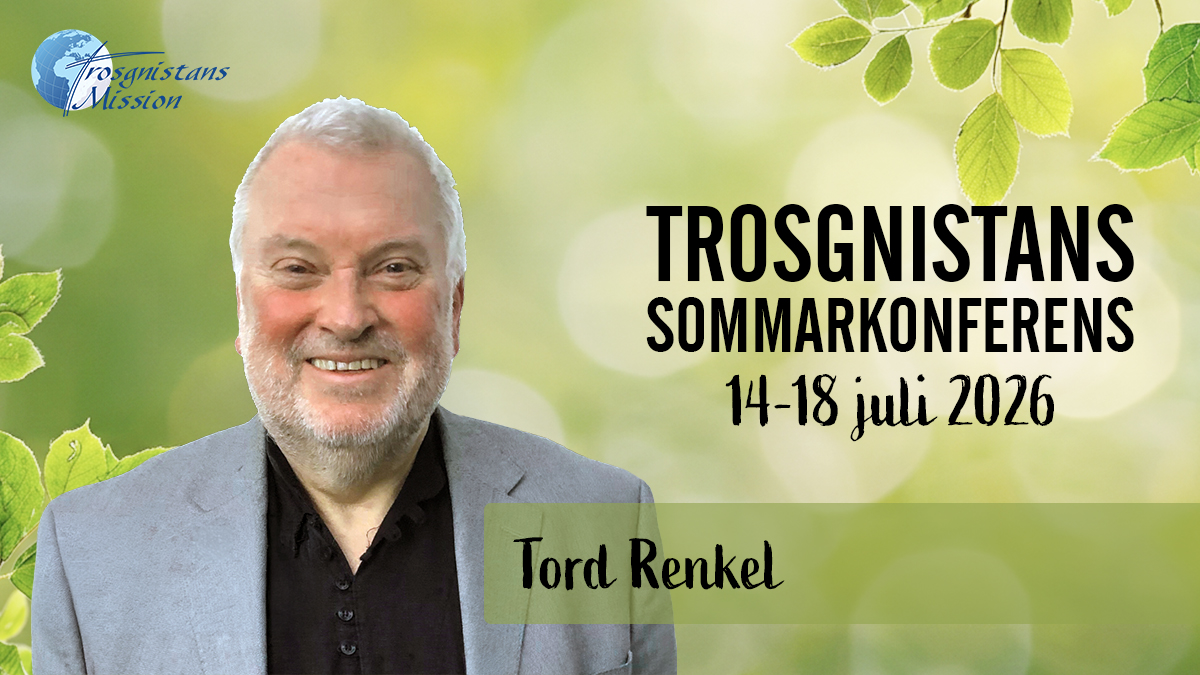 Förmiddagsmöte med Tord Renkel | Lördag 11.00 | Trosgnistans sommarkonferens
