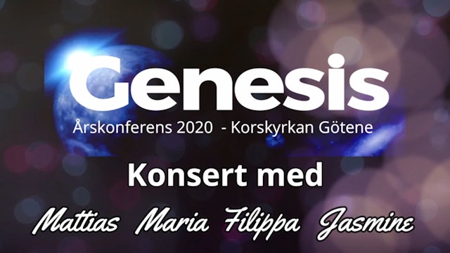 Konsert | Genesis 2020
