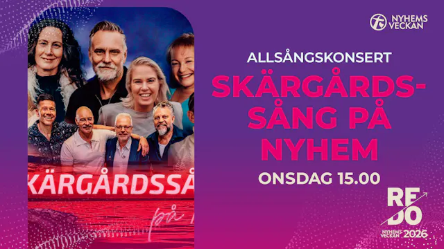 Allsångskonsert med Skärgårdssång | O...