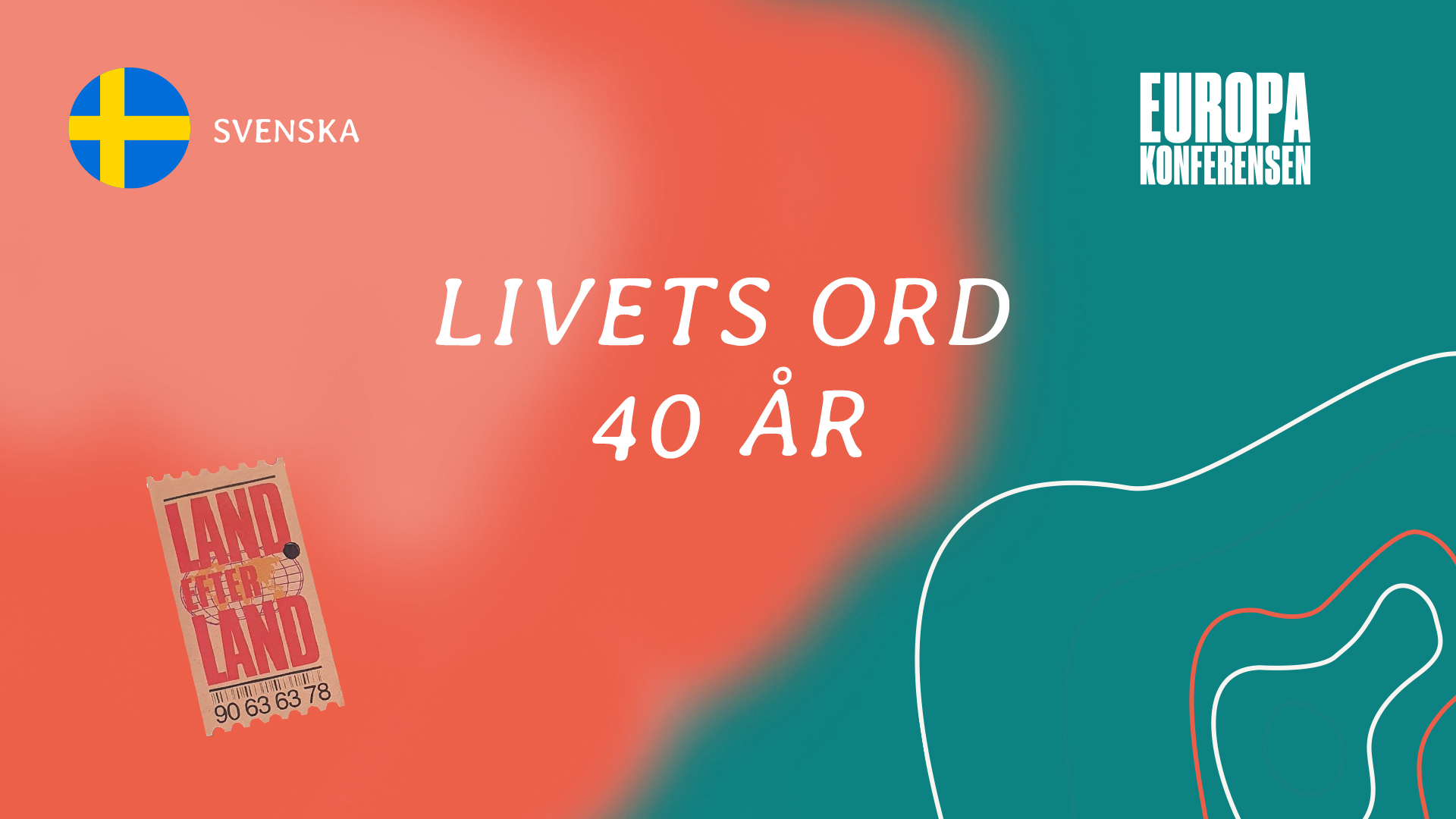 Finalkväll 29 juli - Livets Ord 40år | Europakonferensen 2023