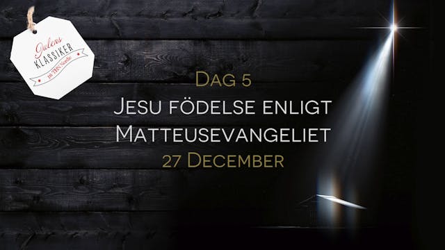 27 december | 15 dagar med julens bud...