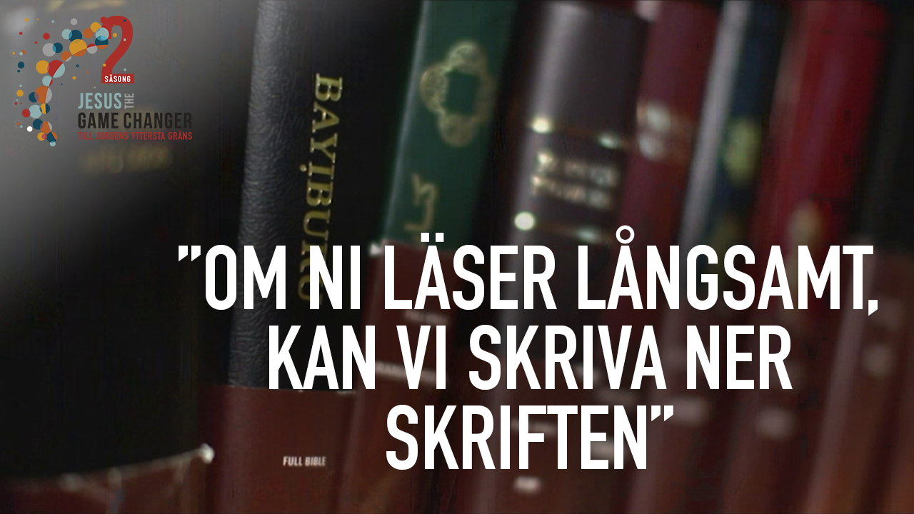 Bibelöversättning | Jesus the game changer