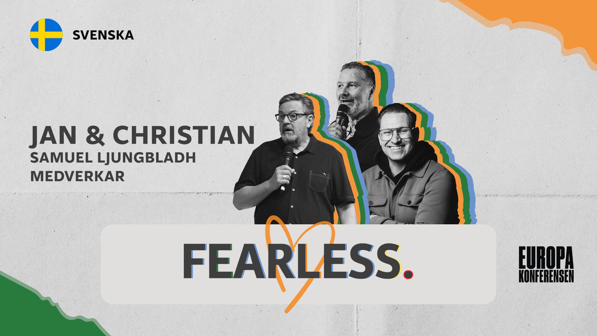 Kvällsmöte 27 juli - Jan Blom, Samuel Ljungbladh m.fl | Europakonferensen 2024