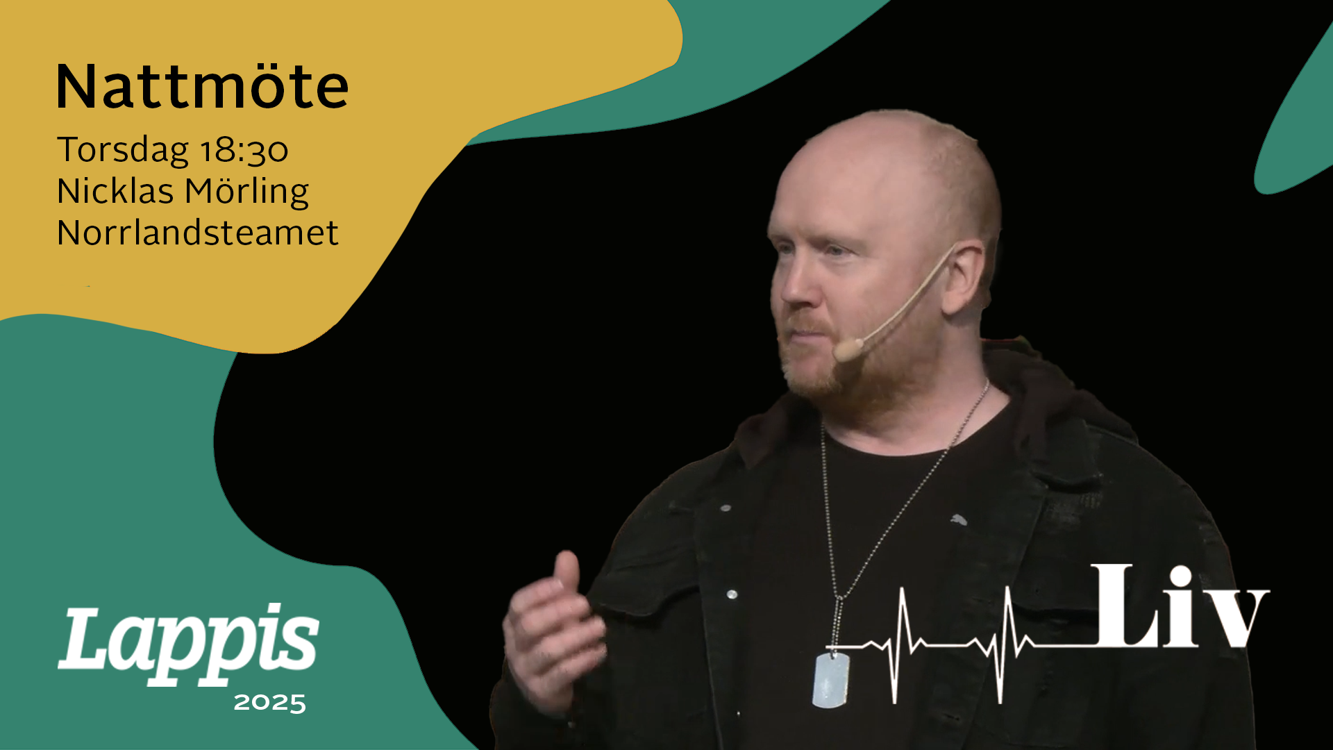 Kvällsmöte 3 juli | Lappis 2025