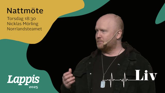 Kvällsmöte 3 juli | Lappis 2025