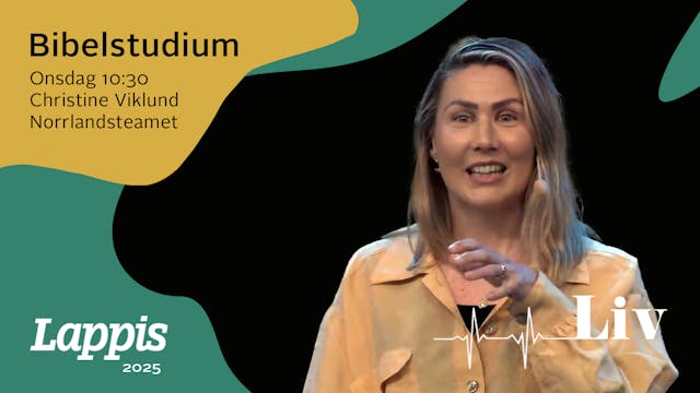 Bibelstudium 2 juli | Lappis 2025