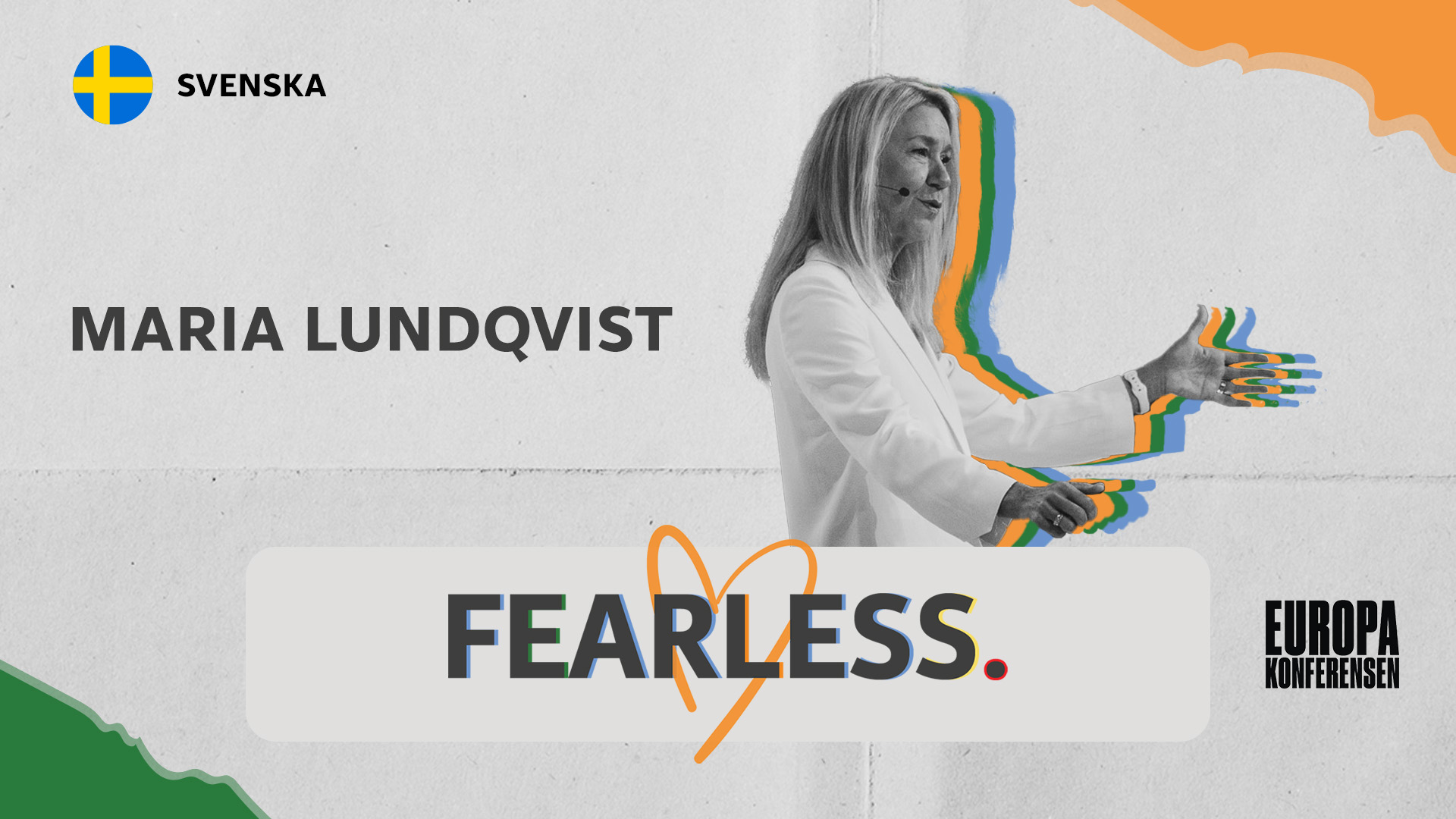 Förmiddagsmöte 24 juli - Maria Lundqvist | Europakonferensen 2024