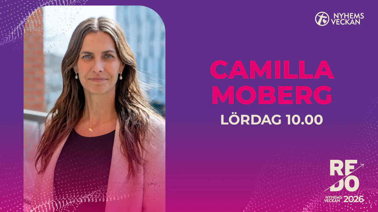 Förmiddagsmöte med Camilla Moberg | Lördag 10.00 | Nyhemsveckan 2026