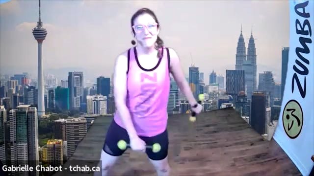 Zumba Gold Toning - Intensité moyenne...