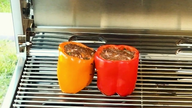 GRILLED Stuffed Peppers | 1PL8 with Chef Rich