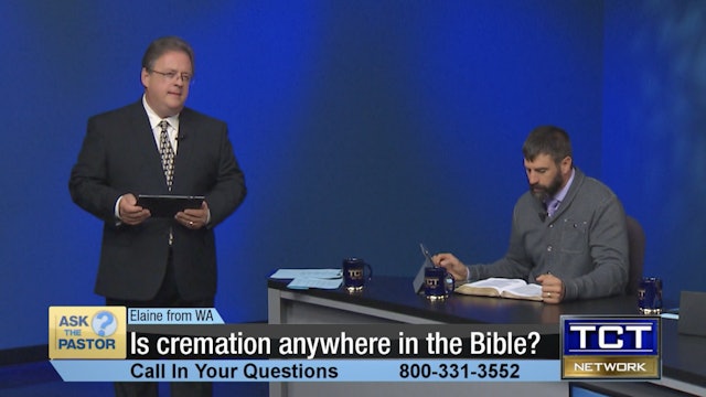 Is cremation anywhere in the Bible? | Ask the Pastor