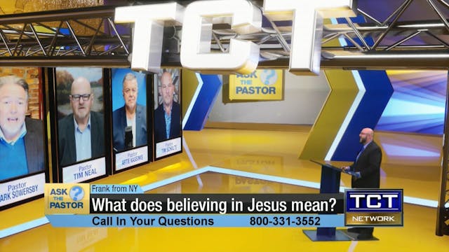 What does believing in Jesus mean?