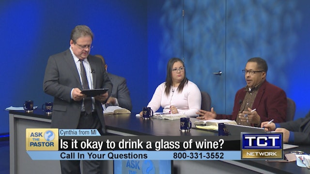 Is it okay to drink a glass of wine? | Ask the Pastor