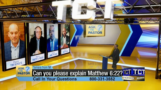 Can you please explain Matthew 6:22? ...