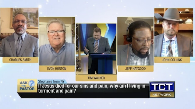 "If Jesus died for our sins and pain, why am I living in pain?" | Ask the Pastor