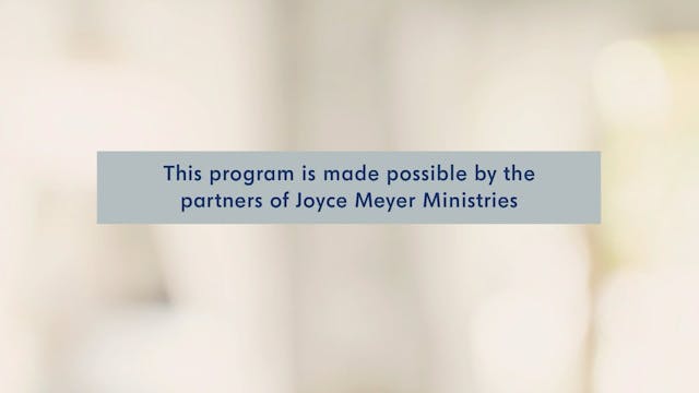 6/3/2025 | Joyce Meyer Ministries