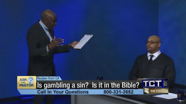 "Is gambling a sin? Is it in the Bible?" | Ask the Pastor