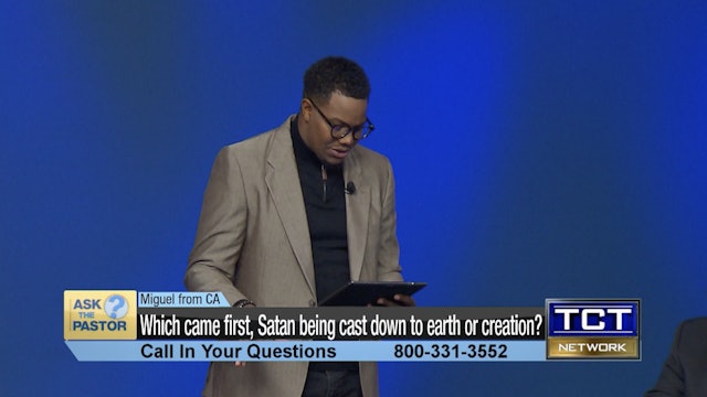 Which came first, Satan being cast down to earth or creation? | Ask the Pastor