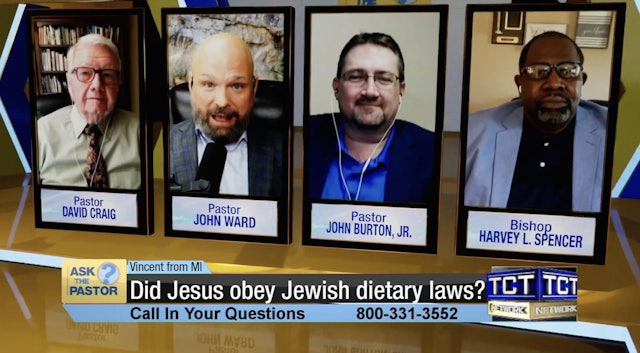 "Did Jesus obey Jewish dietary laws?" | Ask the Pastor