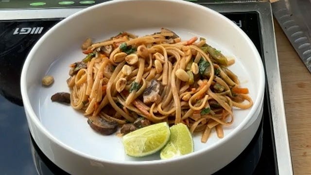 Thai Peanut Pasta | 1PL8 with Chef Rich