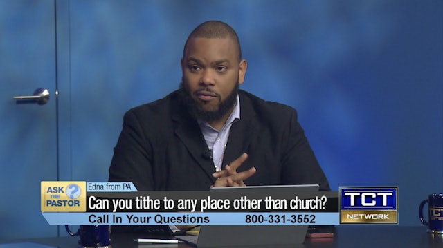 Can you tithe any place other than church? | Ask the Pastor