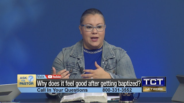 Why does it feel good after getting baptized? | Ask the Pastor