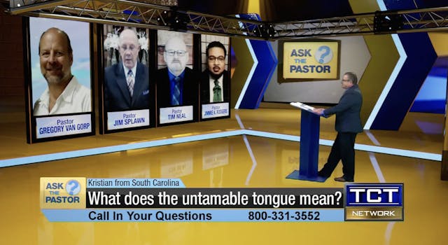 "What does the untamable tongue mean?...
