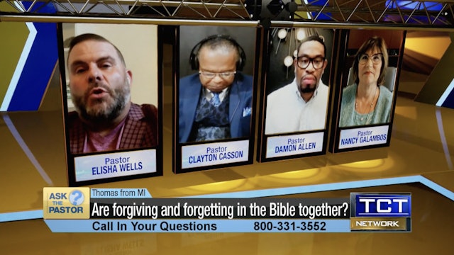 "Are forgiving and forgetting in the Bible together?" | Ask the Pastor