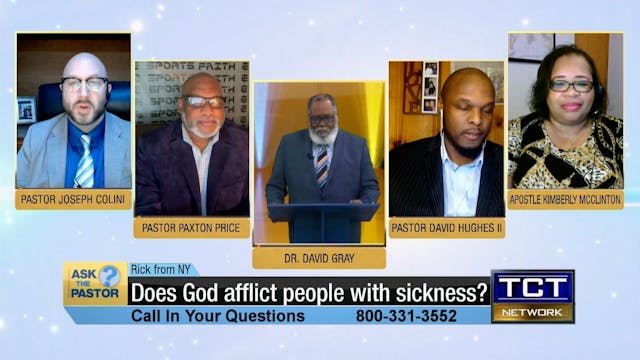 Does God afflict people with sickness...