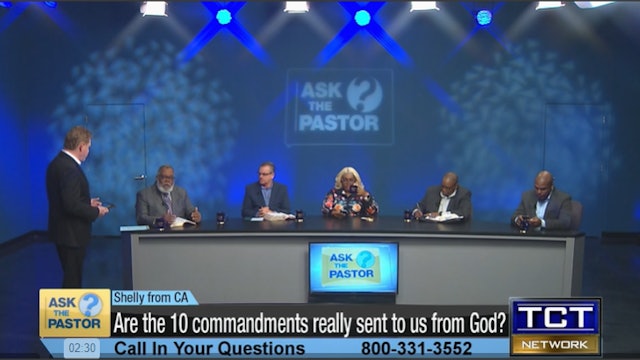 Are the 10 commandments sent from God? | Ask The Pastor