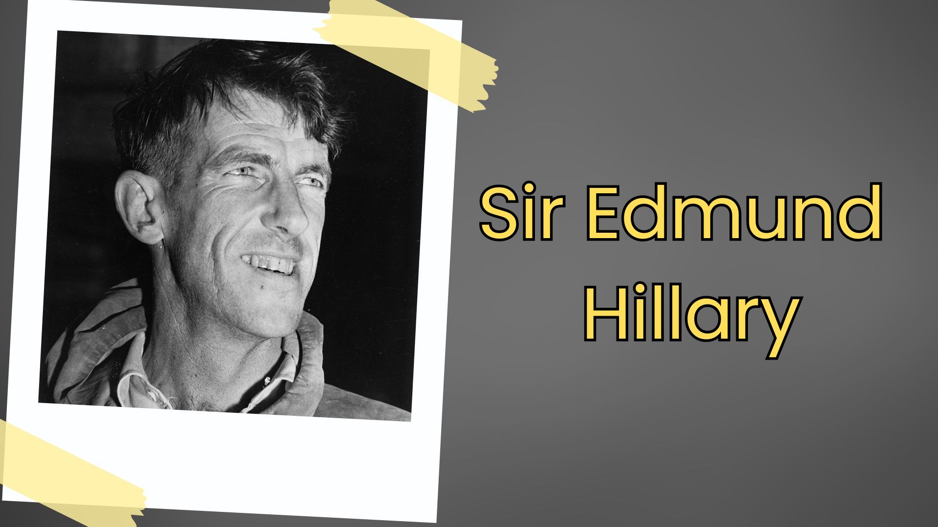 Sir Edmund Hillary