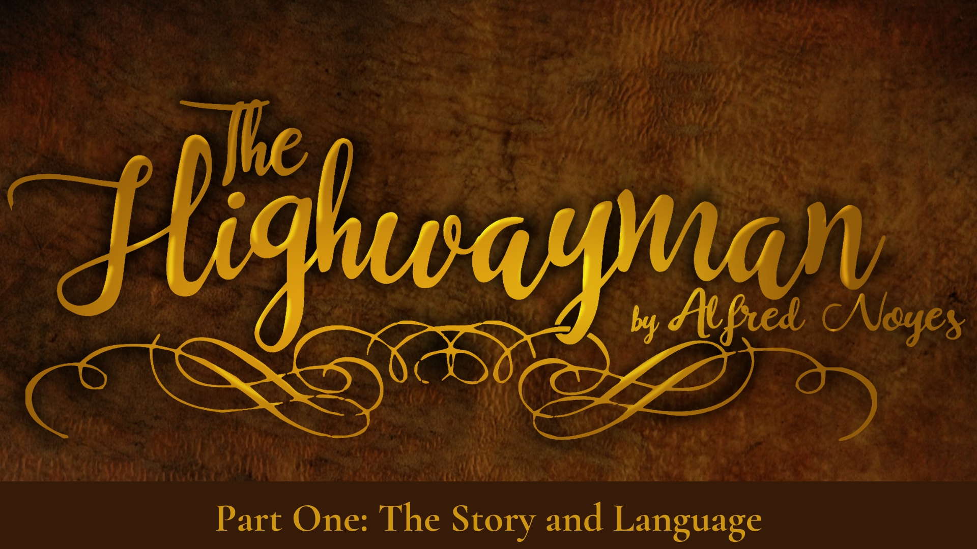 All About the Poem The Highwayman