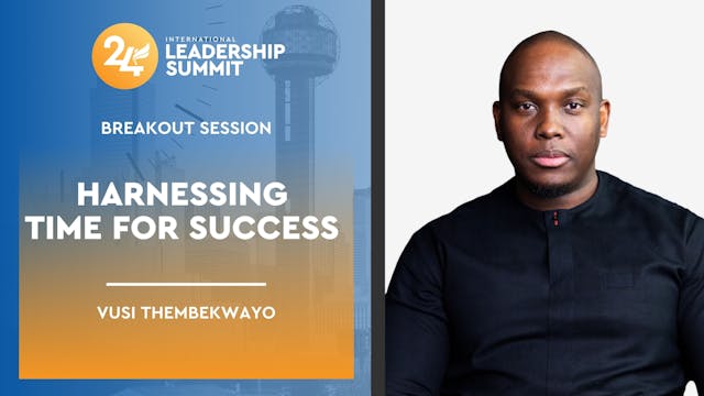 ILS 2024 - Harnessing the Time for Su...