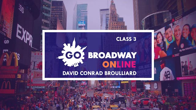 GO Broadway Online: David Conrad Brou...