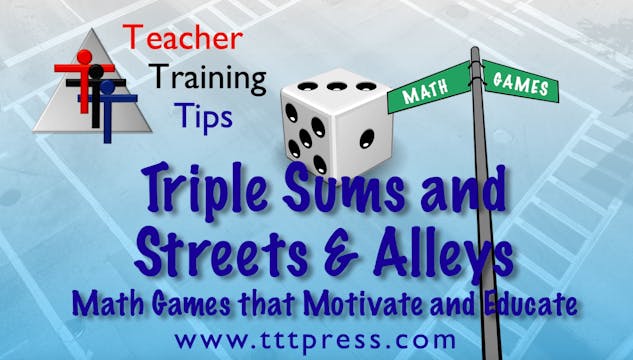 Triple Sums, and Streets & Alleys