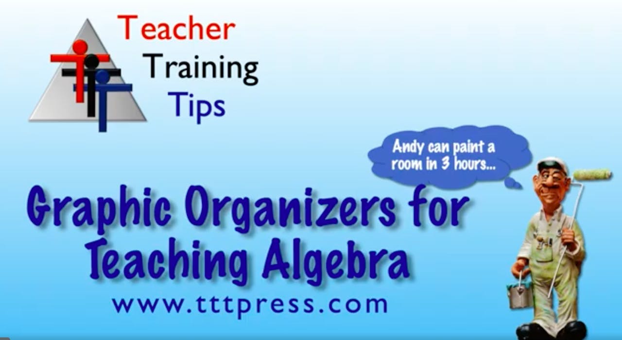 Graphic Organizers for Teaching Algebra