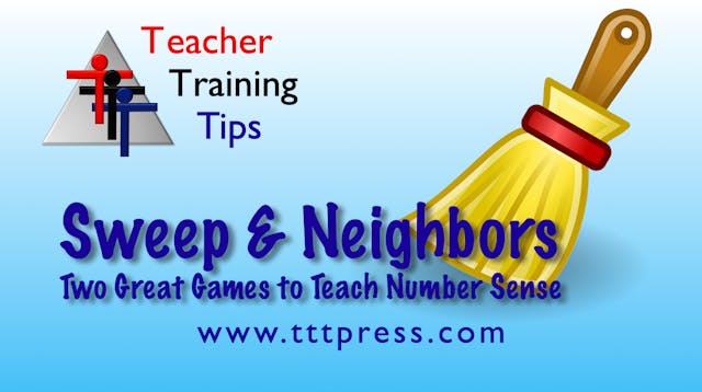 Sweep and Neighbors: Games to Teach Number Sense