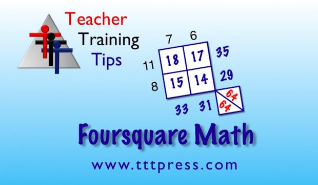 Four Square Math Trailer