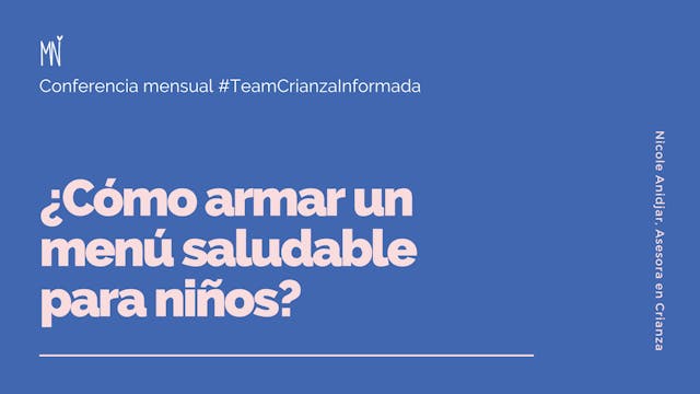 Como armar un menú saludable