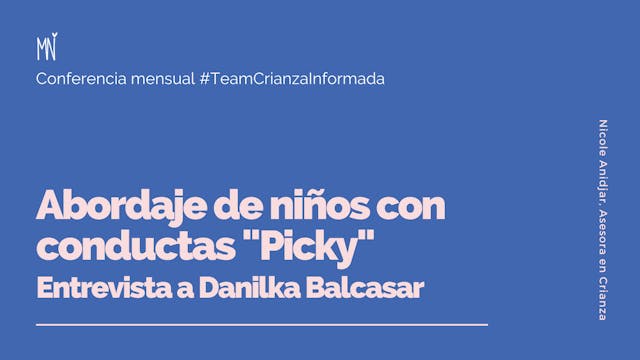 Abordaje de niños con conductas "Pick...