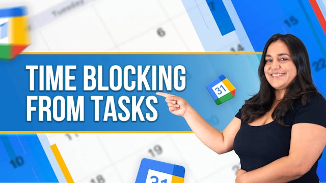 Time blocking from Tasks