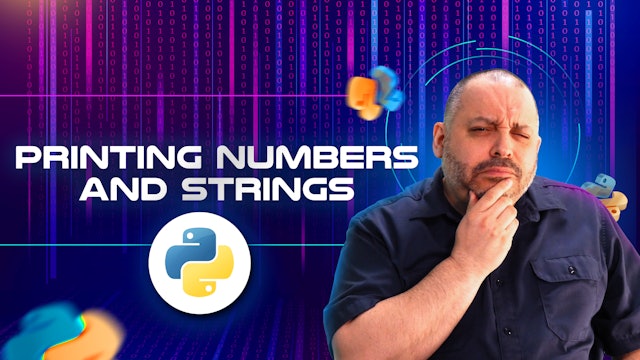 Printing Numbers and Strings