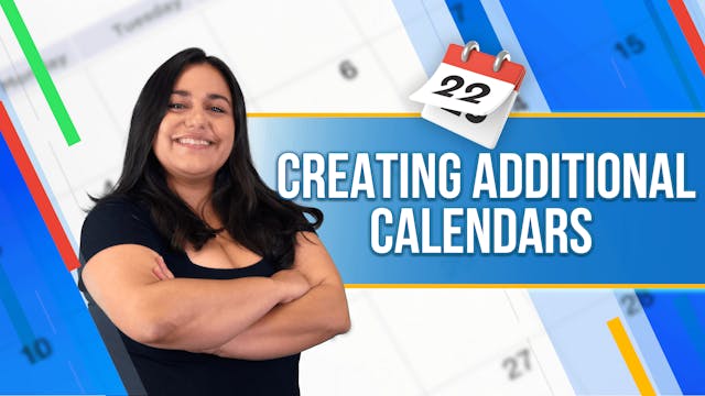 Creating additional calendars