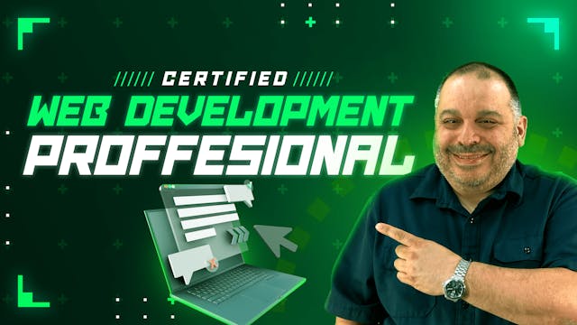 Certified Web Development Professional