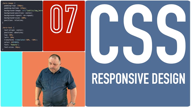 CSS Course for Beginners | Responsive Design | Video 07