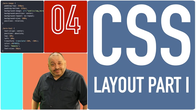 CSS Course for Beginners | Page Layout with CSS Part I | Video 04