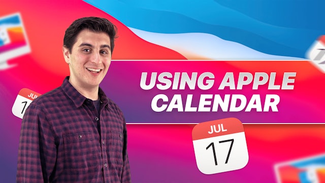Using Apple Calendar