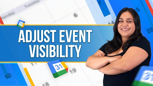 Adjust event visibility